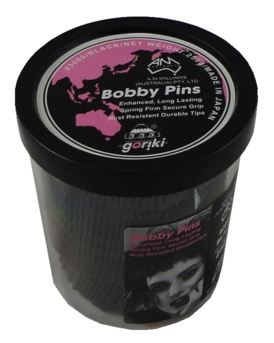 555 Bobby pins black 5cm 200g