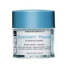 CND retention+ powder sculpting powder bright white 22g