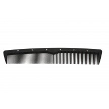 Carbon comb with crystals 7inch