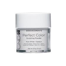 CND perfect colour sculpting powder pure white 22g
