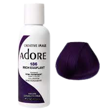 Adore Semi Permanent Color Rich Eggplant #186