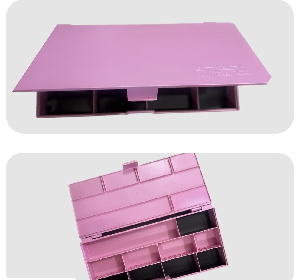 Cosmetics collecting box pink