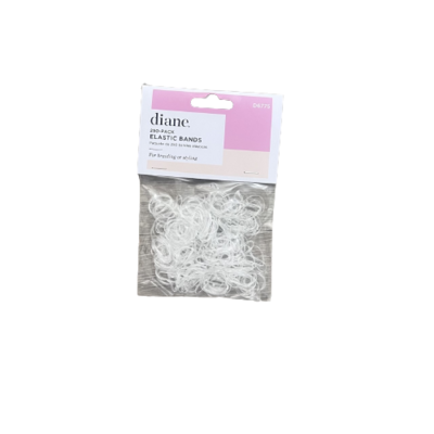 Diane elastic bands clear 250pk