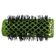 Swiss brush rollers green 25mm AMW