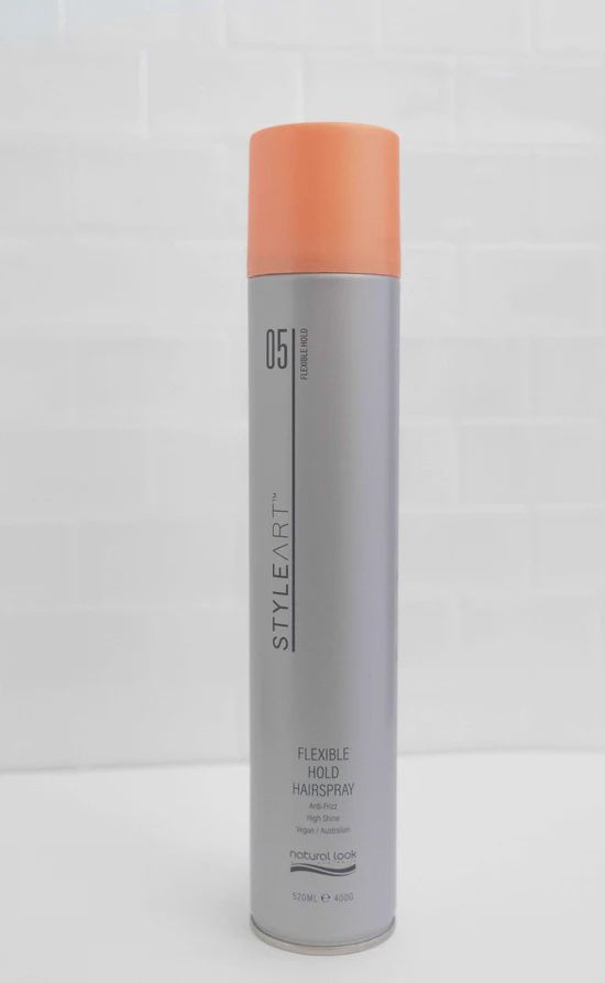 Natural look style art flexible hold hairspray 400g