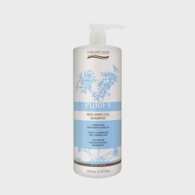 Natural look purify anti-hair loss shampoo 500ml