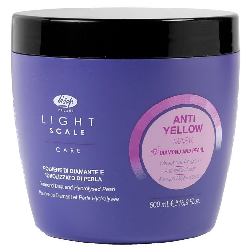 Lisap light scale anti yellow mask 500ml