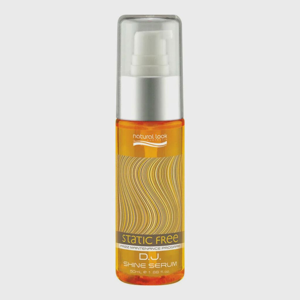 Natural look static free dj shine serum 50ml