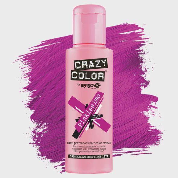 Crazy Color Semi Permanent Pinkissimo #42