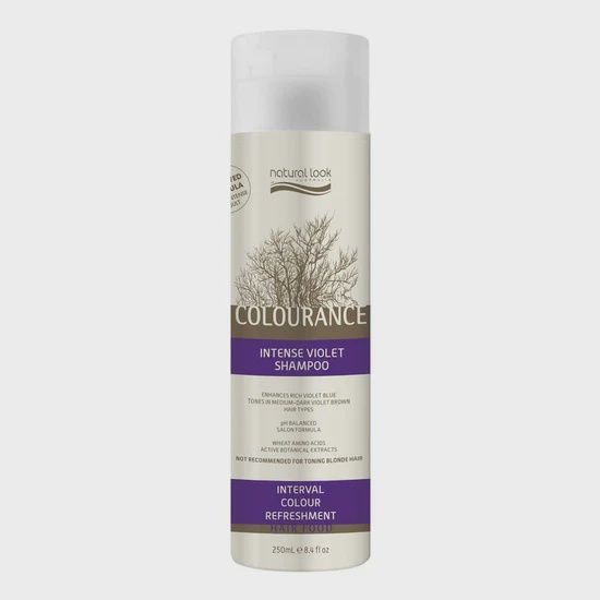 Natural look colourance intense violet shampoo