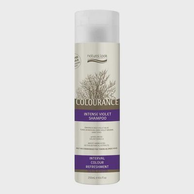 Natural look colourance intense violet shampoo