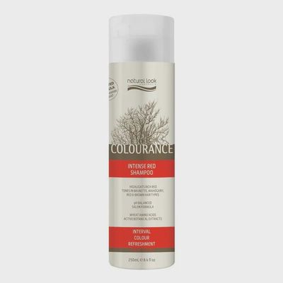 Natural look colourance intense red shampoo 250ml