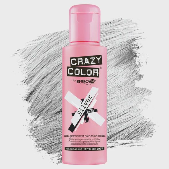 Crazy Color Semi Permanent Silver #027