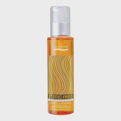 Natural look static free unplugged argan oil 120ml