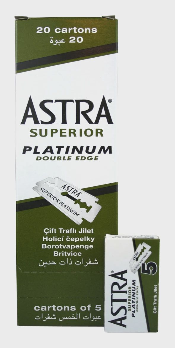 Astra double edge 100 blades