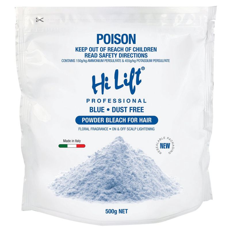 Hi lift blue bleach 500g pouch