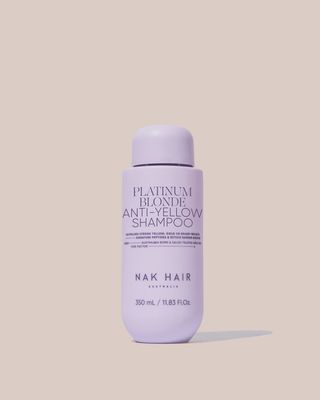 Nak hair platinum blonde anti yellow shampoo 350ml