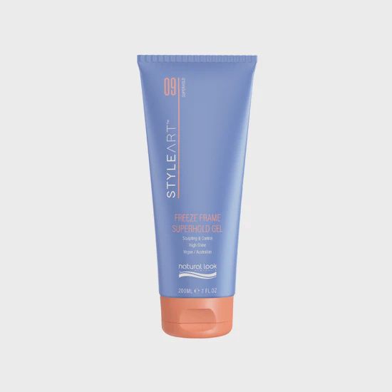 Natural look freeze frame super hold gel 200g