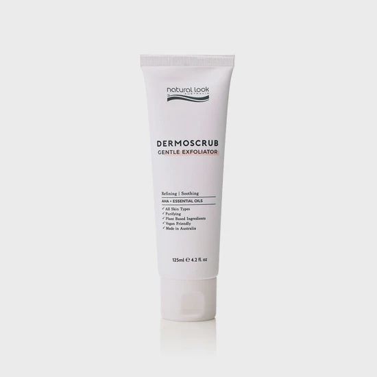 Natural look Dermoscrub Gentle Exfoliator 125ml