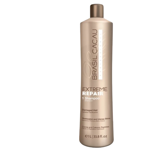 Brasil Cacau Extreme Repair Shampoo 1 Litre