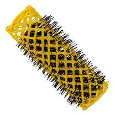 Swiss brush rollers yellow 6pk