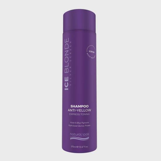 Natural look ice blonde shampoo 375ml