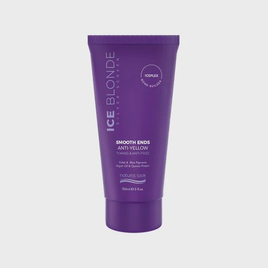 Natural look silver screen ice blonde smooth ends 150ml