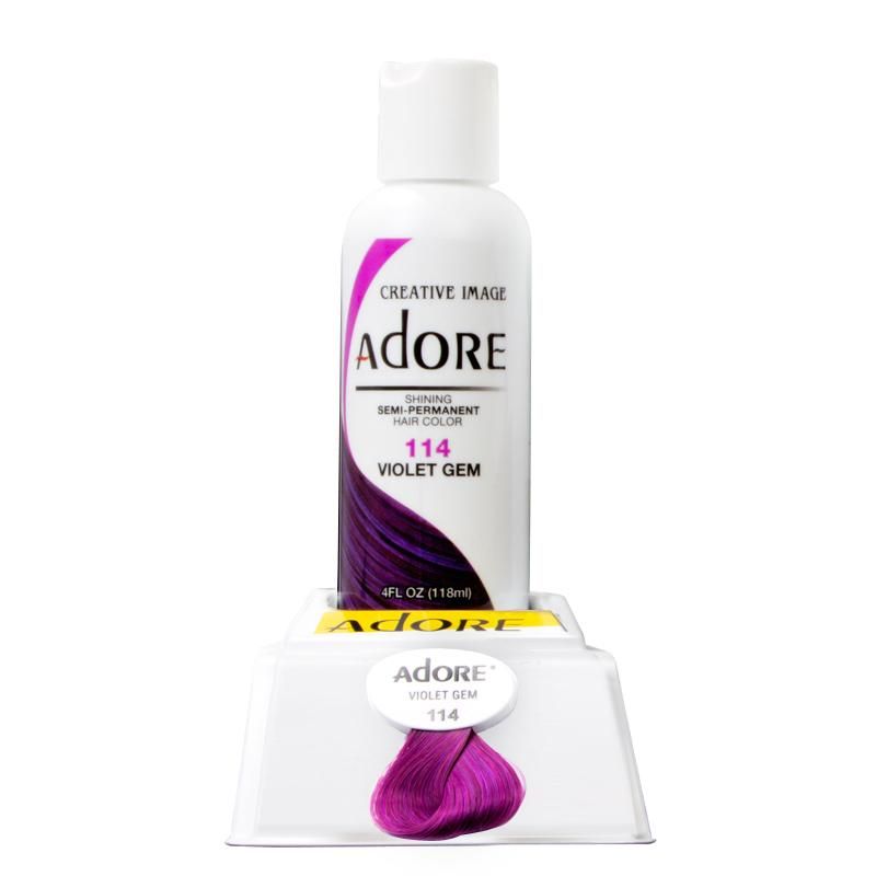 Adore Semi Permanent Color Violet Gem #114