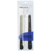 Hawley black beauty emery boards 2pk with wood stick