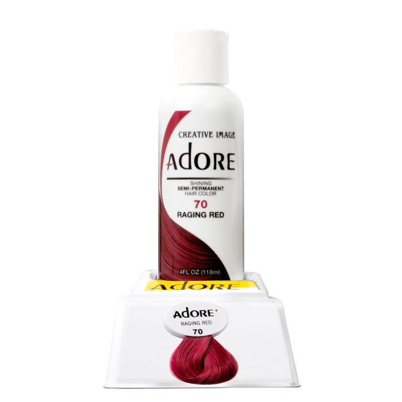 Adore Semi Permanent Hair Color Raging Red 70