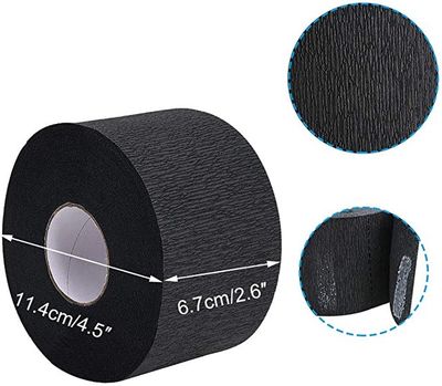 Neck ruffles black 5pk