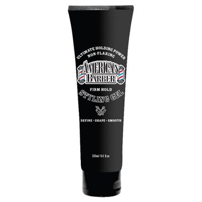 American barber firm hold styling gel 250ml