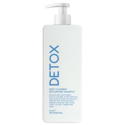 Hi lift deep cleansing detox shampoo 350ml