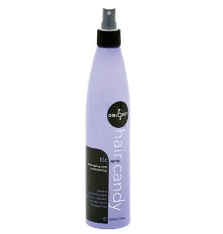Girl boy hair candy tlc detangling spray