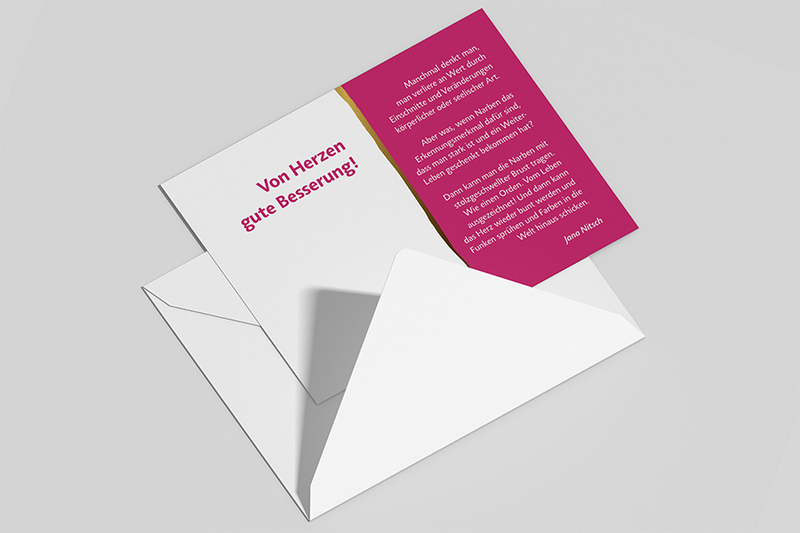 Mutmach-Karte "Bunt"