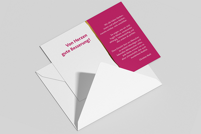 Mutmach-Karte "Lebendig"