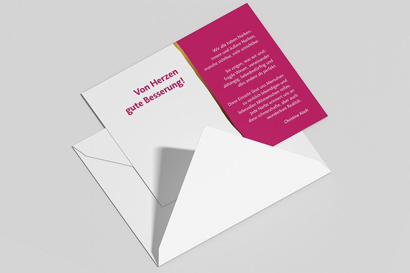 Mutmach-Karte "Lebendig"