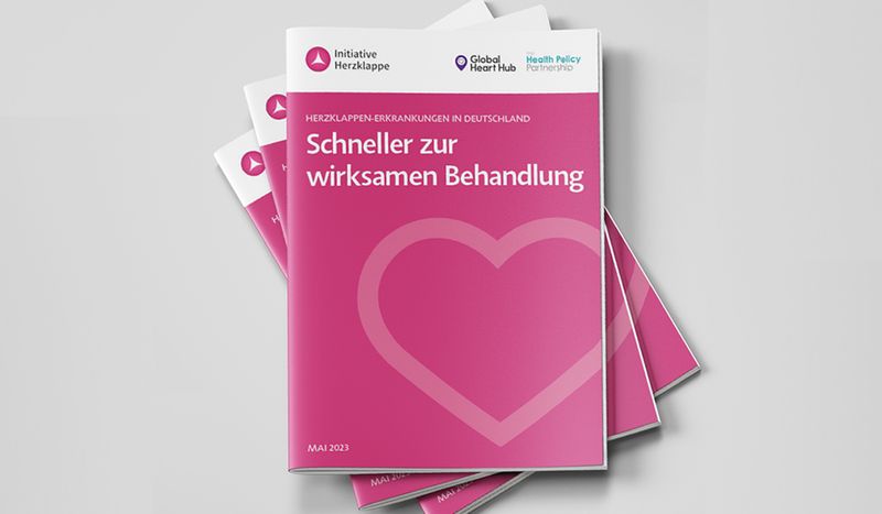 PDF-Download: Bericht "Herzklappen-Erkrankungen in Deutschland. Schneller zur wirksamen Behandlung"