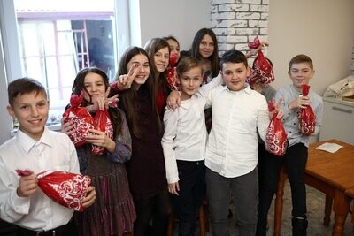Kerstsurprise kinderen Oekraïne