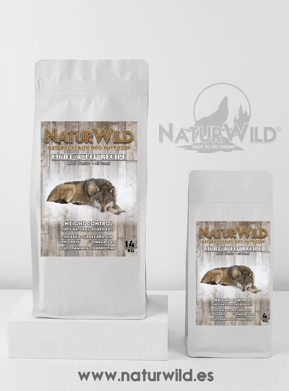 Light & fit - Pérdida de peso & Senior - Pavo y pollo 14kg