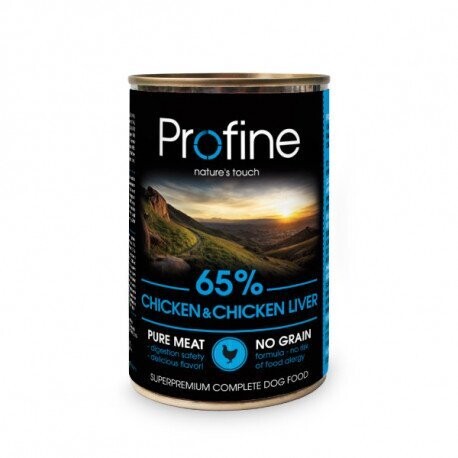 Profine húmedo pollo e hígado de pollo 400gr Profine húmedo pollo e hígado de pollo 400gr