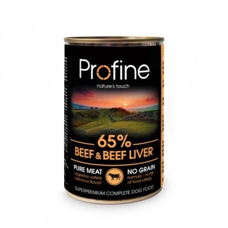 Profine húmedo buey e hígado de buey 400gr