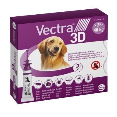 Vectra 3D Pipeta 25 a 40kg (3ud)