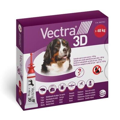 Vectra 3D Pipeta +40kg (3ud)