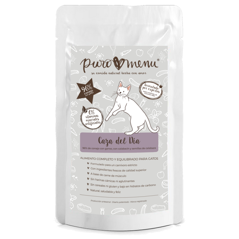 Menú Caza del día (conejo y ganso)