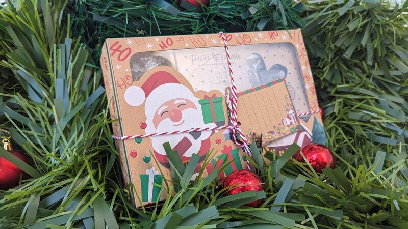 CAJA NAVIDAD SNACKS y TURRÓN