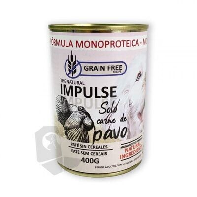 IMPULSE pavo monoproteico sin cereal 400gr