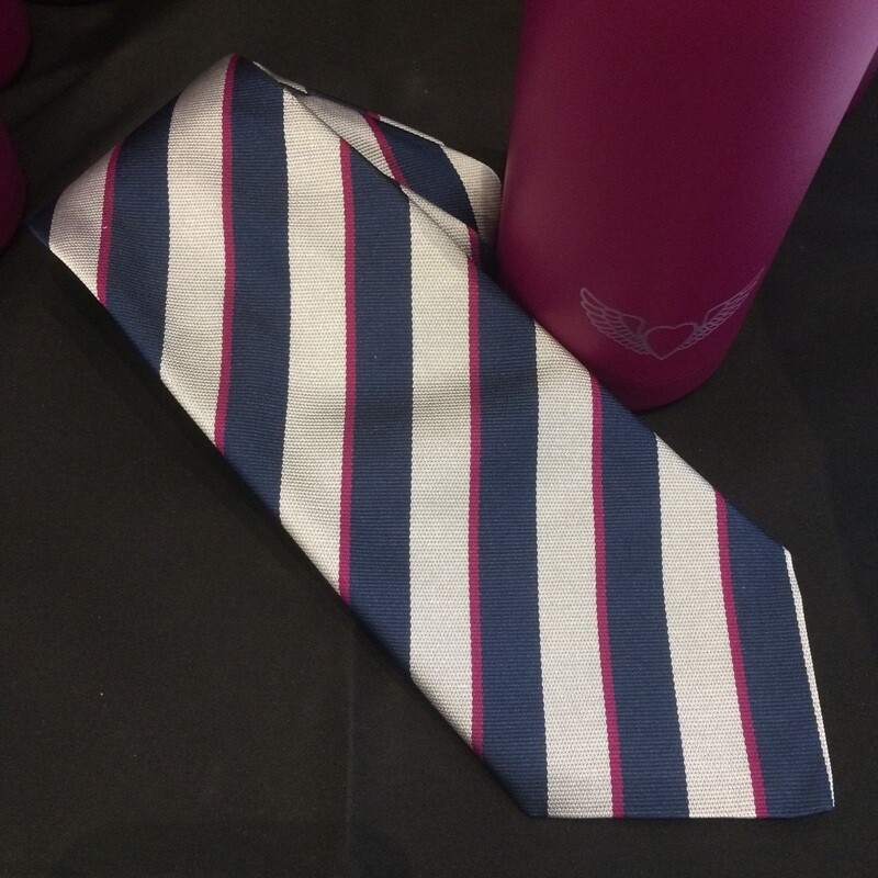 Old Haileyburian Tennis and Rackets Tie - de luxe Silk