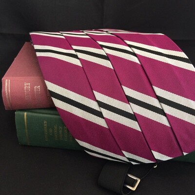 Haileybury Society Members Cummerbund - de luxe Silk