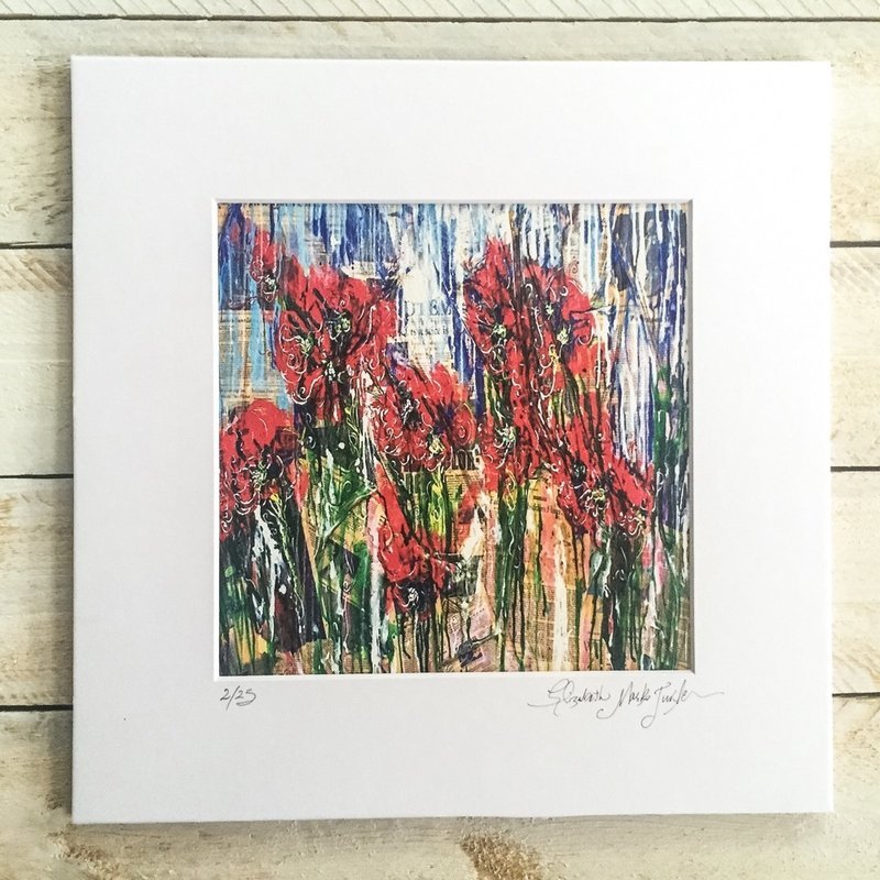 Poppies Revolt - Exhibited in the Louvre!